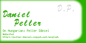 daniel peller business card